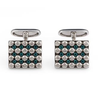 18 KT Gold Diamond Cufflinks