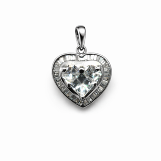 18 KT Diamond Contemporary Spark Pendant
