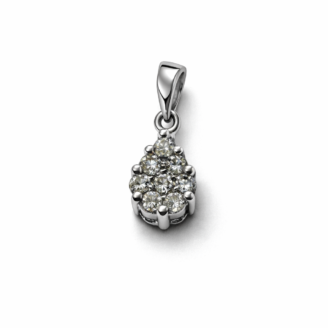 Classic Gold Diamond Daily Pendant