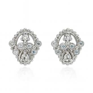 18 KT Gold Diamond Classic Stud Earrings