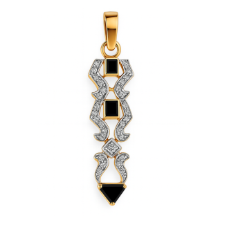 18 KT Elegant Diamond Pendant