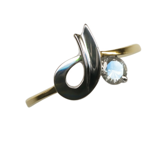 18 KT Gold Diamond Designer Statement Ring