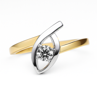 18 KT Gold Diamond Designer Statement Ring