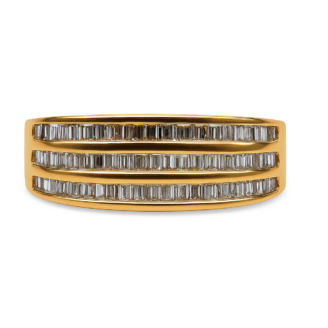 18 KT Gold Solitaire Engagement  Diamond Ring