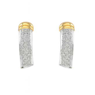 18 KT Gold Diamond Stud Earrings