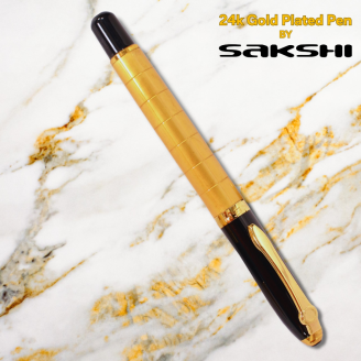 24K Gold Plated Roller Ball Pen